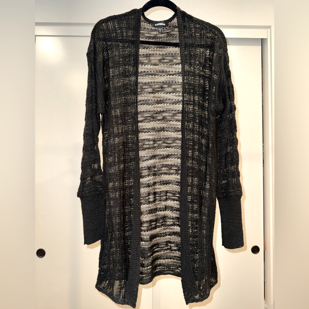 Express Sweater Cardigan Size M